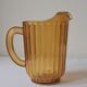 Amber polycarbonate jug. Vintage