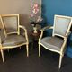 Duo de fauteuils anciens