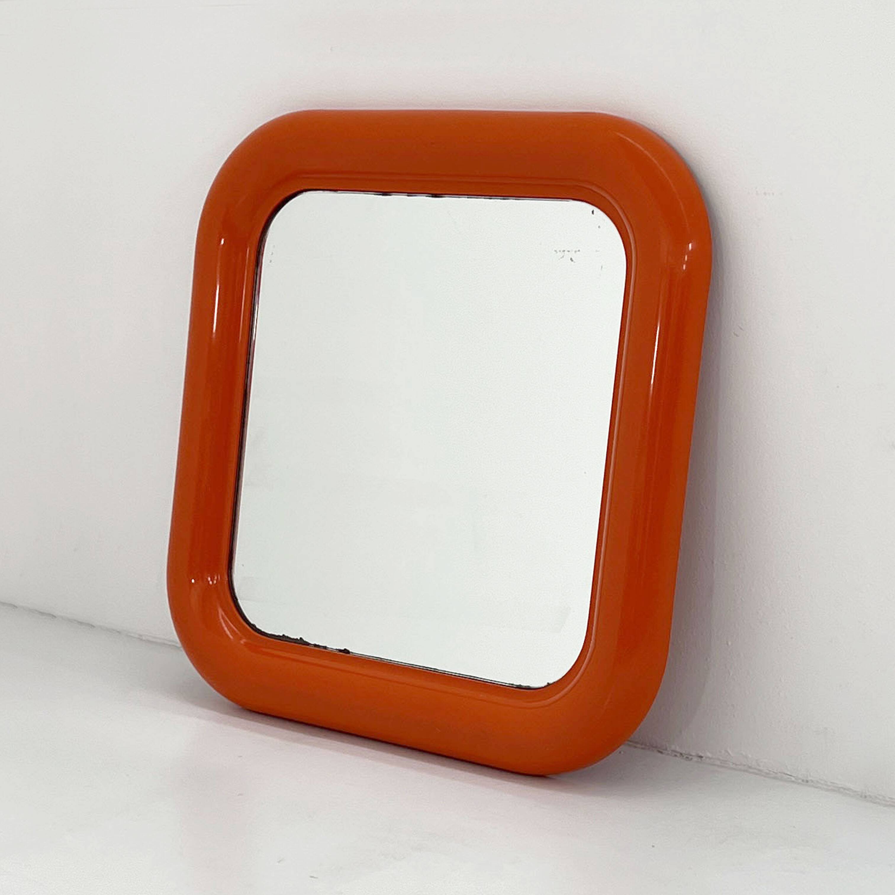 Miroir Delfo Orange par Sergio Mazza pour Artemide, 1960