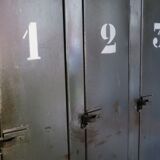 Industrial wardrobe 3 doors locker