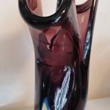 Sommerso Murano Vase Italy