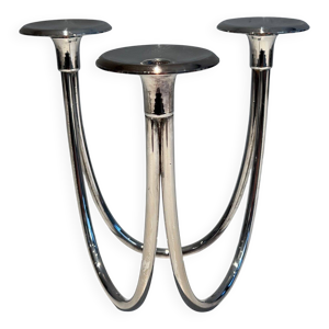 Bougeoir design en métal