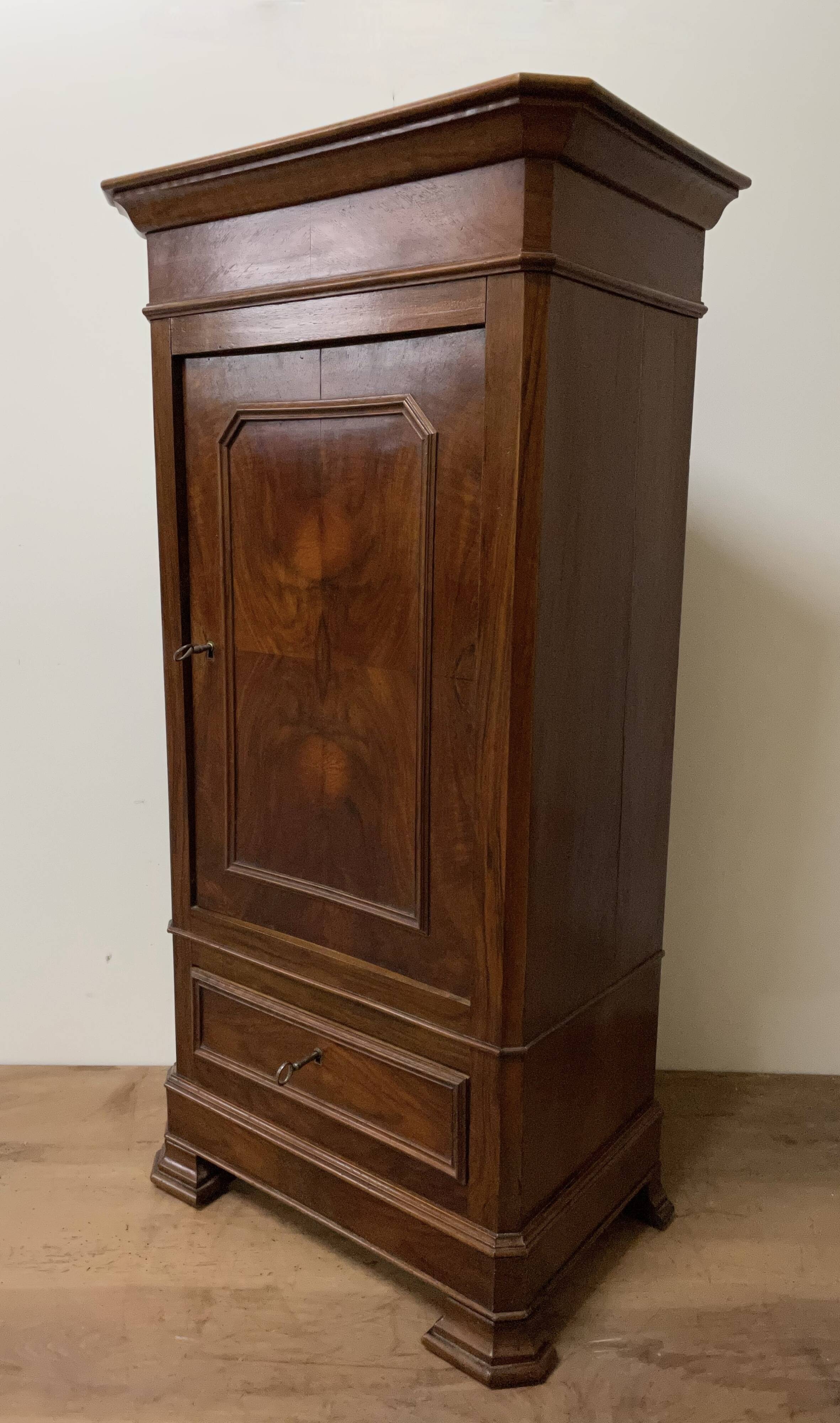 Walnut bedside