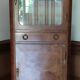 Antique living room showcase