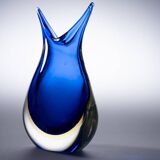 Vase Murano Sommerso vintage italie