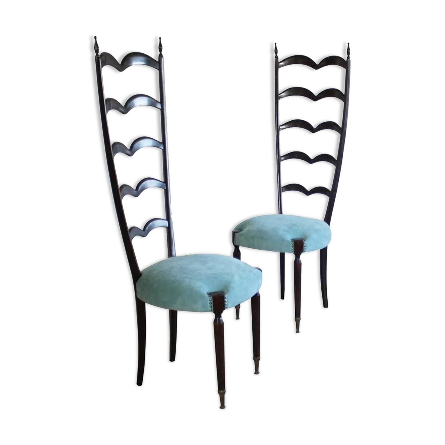 Pair of chairs by Paolo Buffa