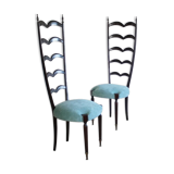 Pair of chairs by Paolo Buffa