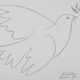 Pablo Picasso: The Dove of Peace, signed lithograph