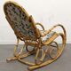 Bamboo rocking chair from the 50s/60s by Arco