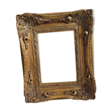 Golden baroque frame