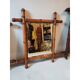3 rattan mirrors
