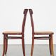 Set of 2 original vintage Thonet design bistro chairs with matte seats