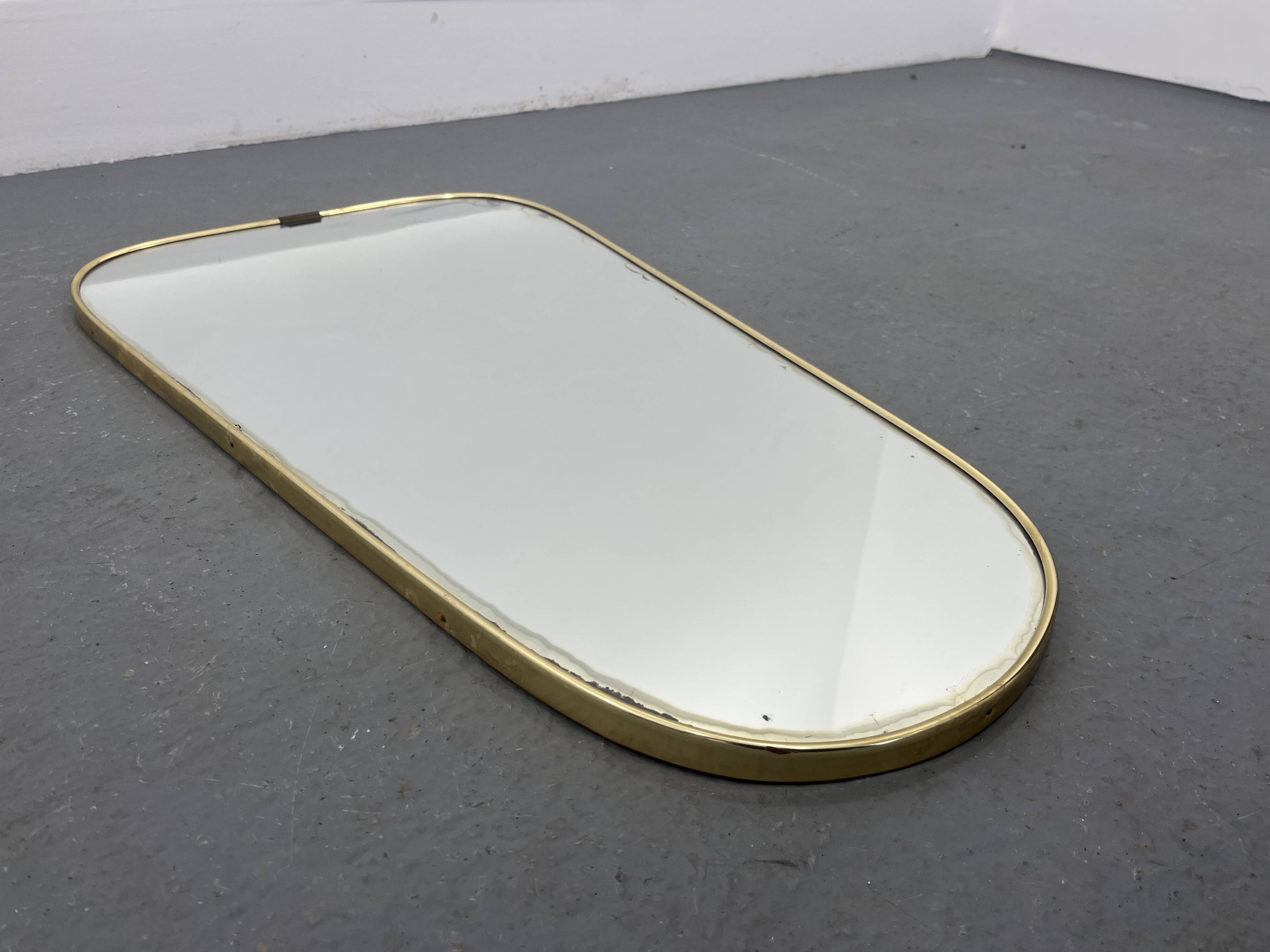 Rockabilly mirror 1970s 39x70cm