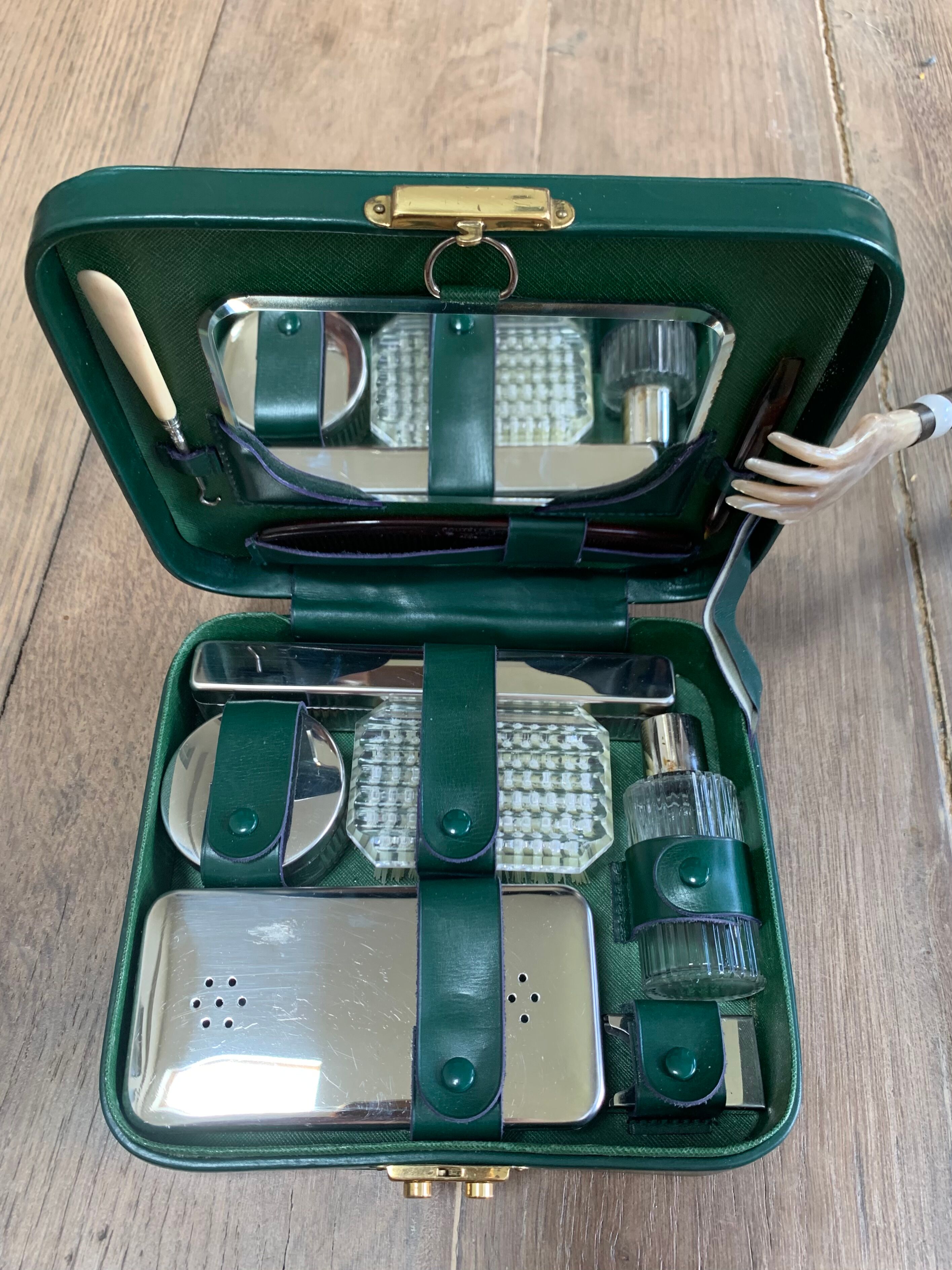 Vintage toilet storage box