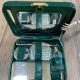 Vintage toilet storage box