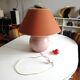 Lampe champignon en céramique Ø52, 1980