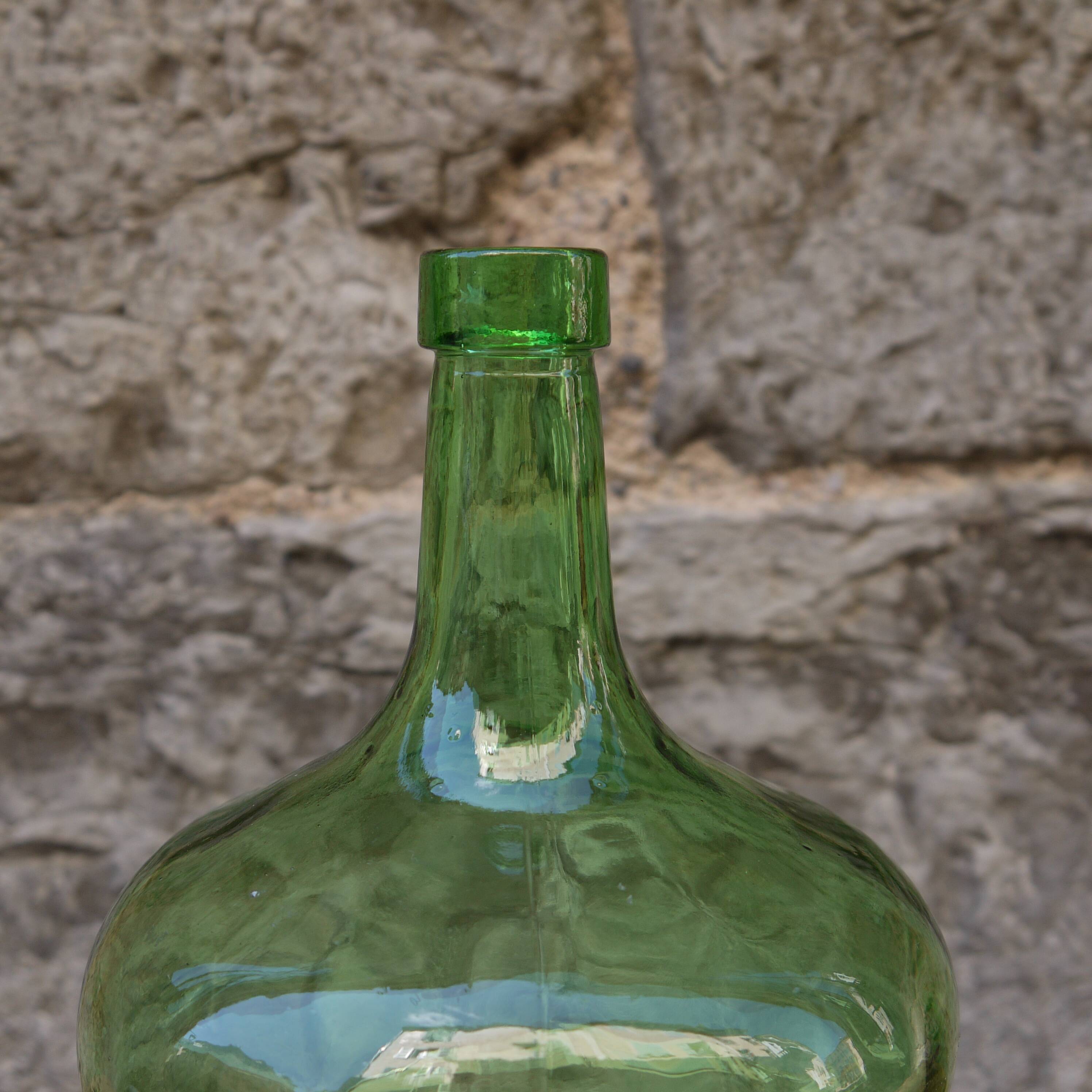 Green demijohn 2L
