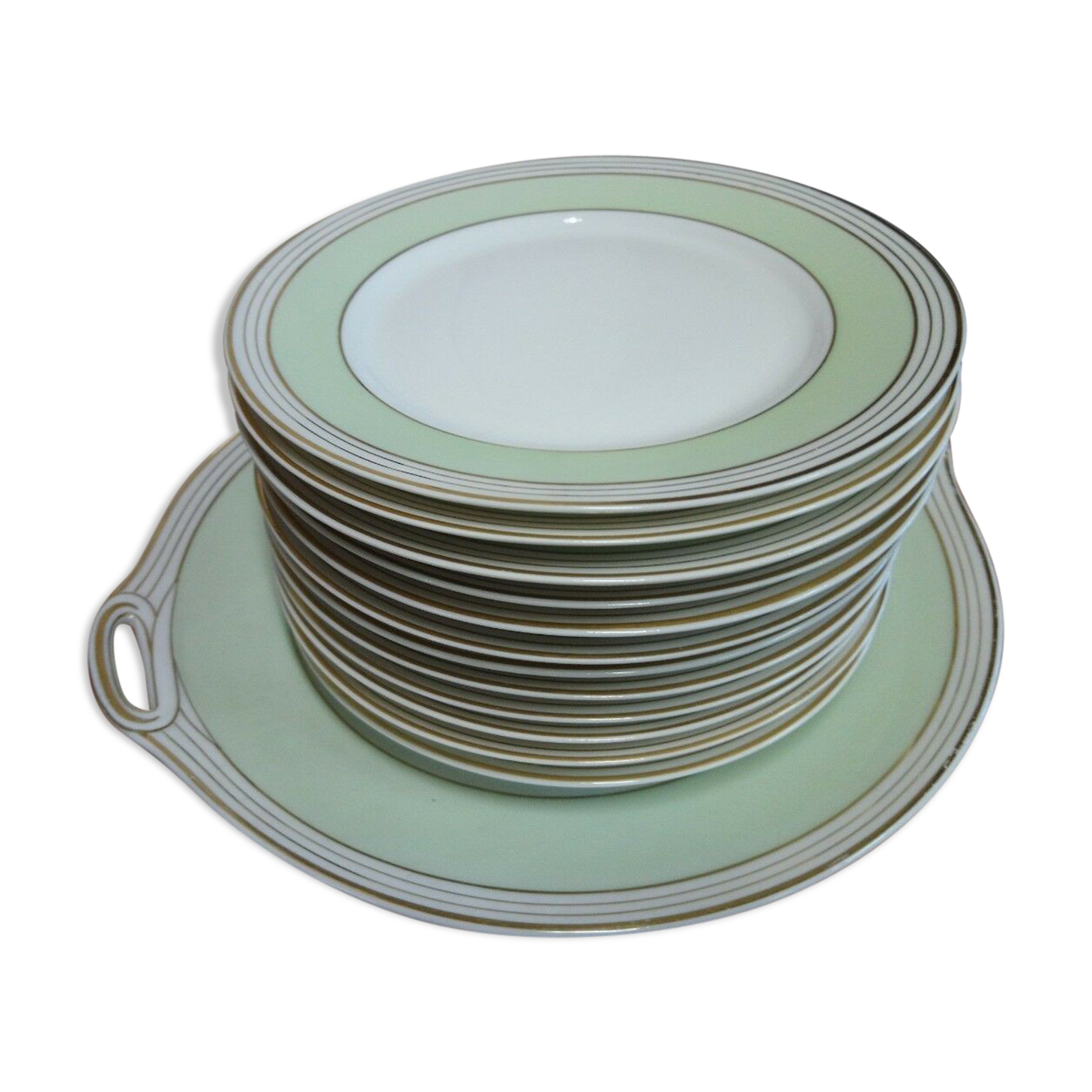 Cake service Limoge former Pallas