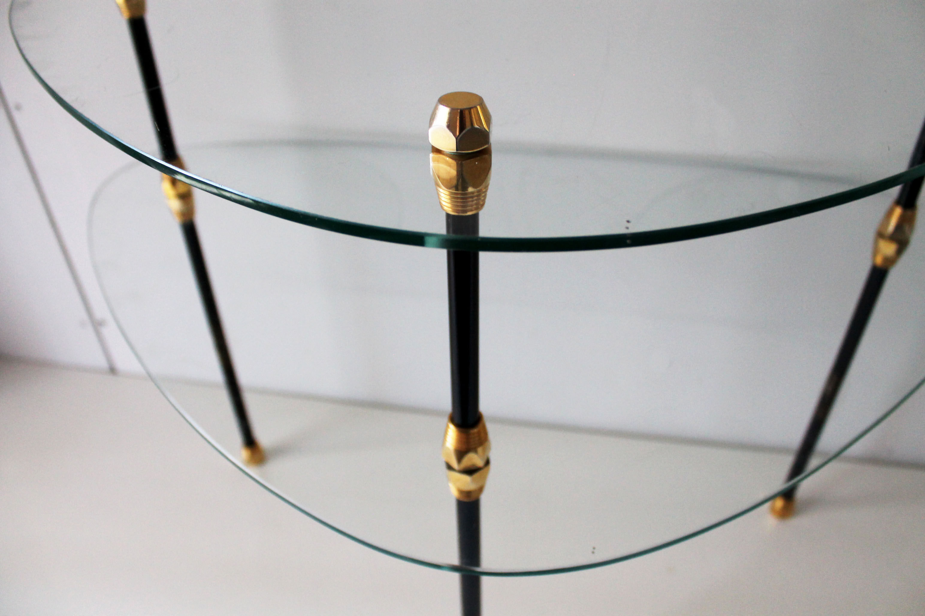 Summer-display, glass, brass, aluminum, 1950/60