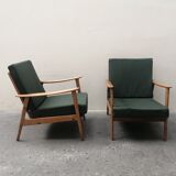 Pair of Scandinavian armchairs
