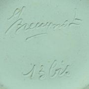 Coloquinte vase in recoiking by Jacques Breugnot