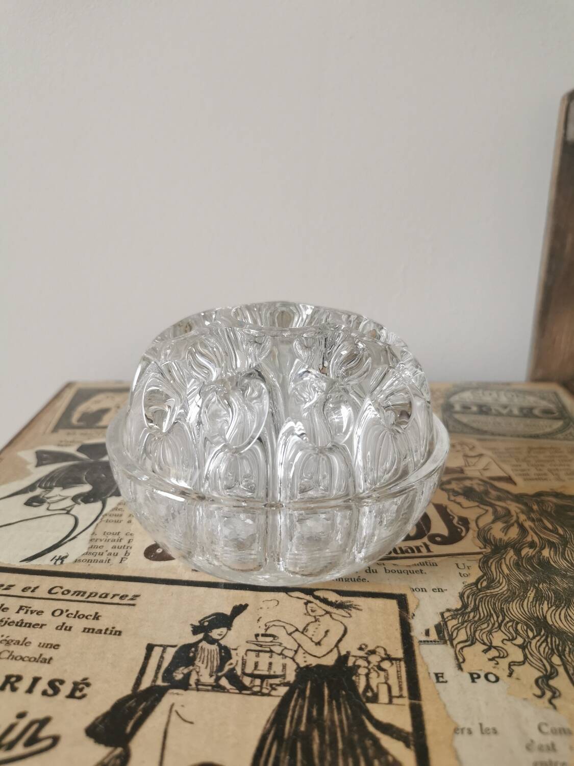 Reims glass flower pick