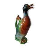 Old duck pitcher Saint Clément France broc slurry carafe