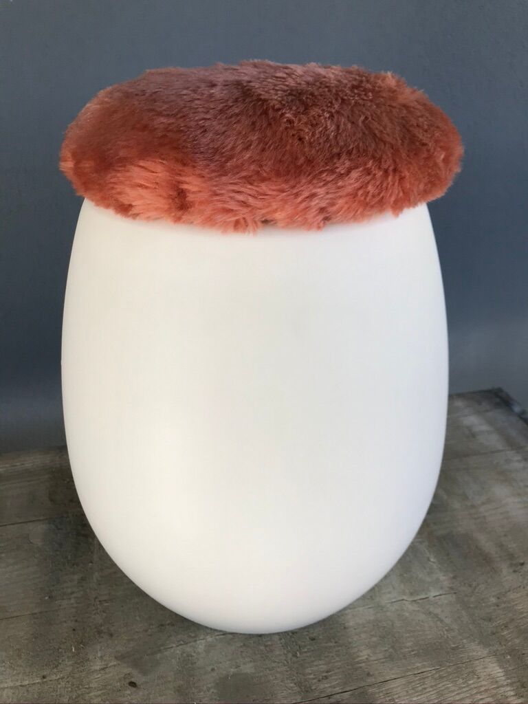 Vintage pouf "Egg" Allibert