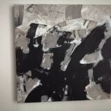 Tableau abstrait acrylique
