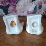 Ceramic bookends