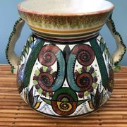 Paul Fouillen Quimper ceramic vase