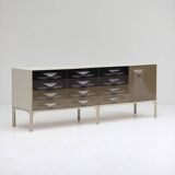 Modern Space Age DF2000 Sideboard by Raymond Loewy for Doubinsky Frères, 1968