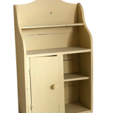 Wooden wall cabinet shelf