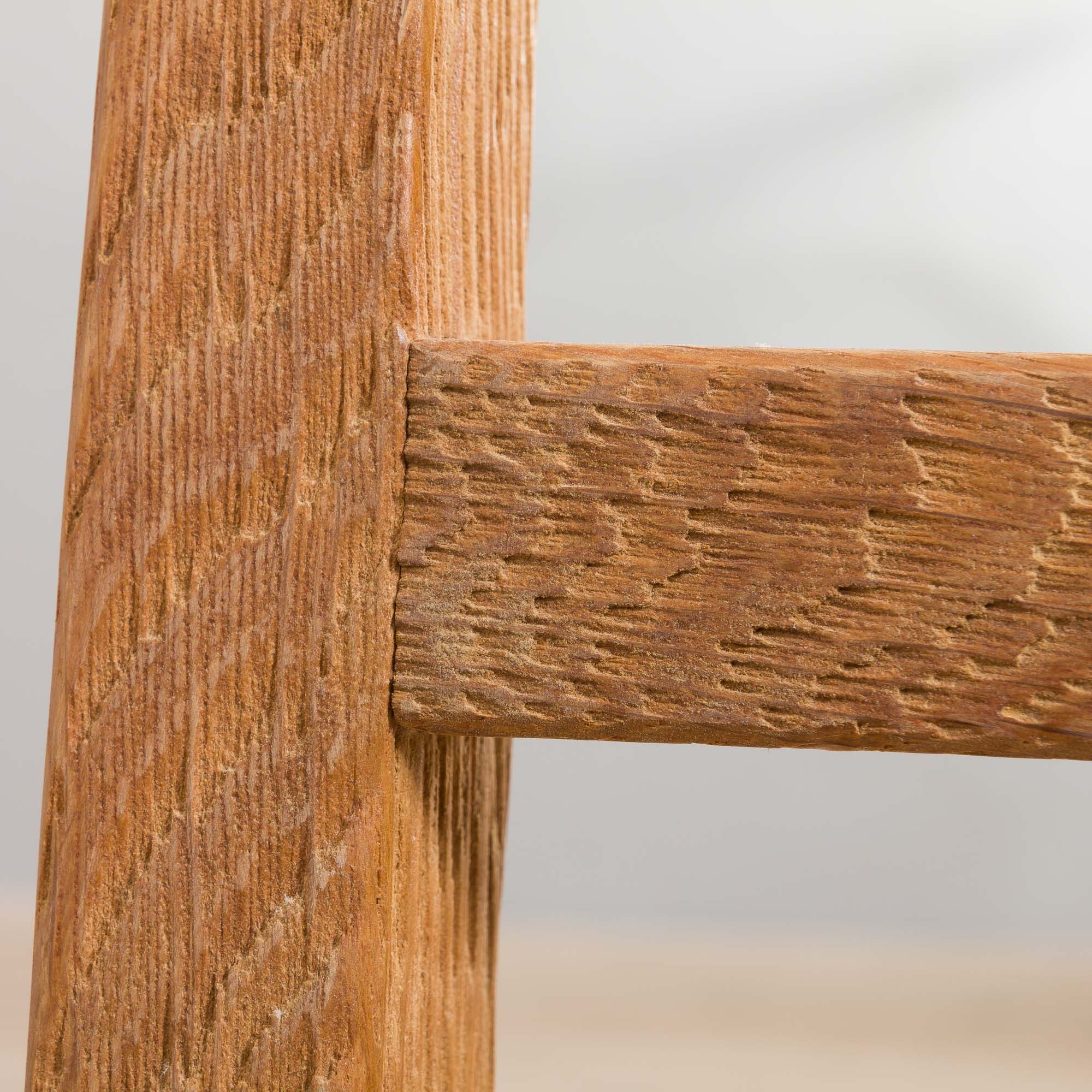 Set Of 6 Mid Century oak dining chairs by Fritz Hansen, natural wool upholstery, 1950s