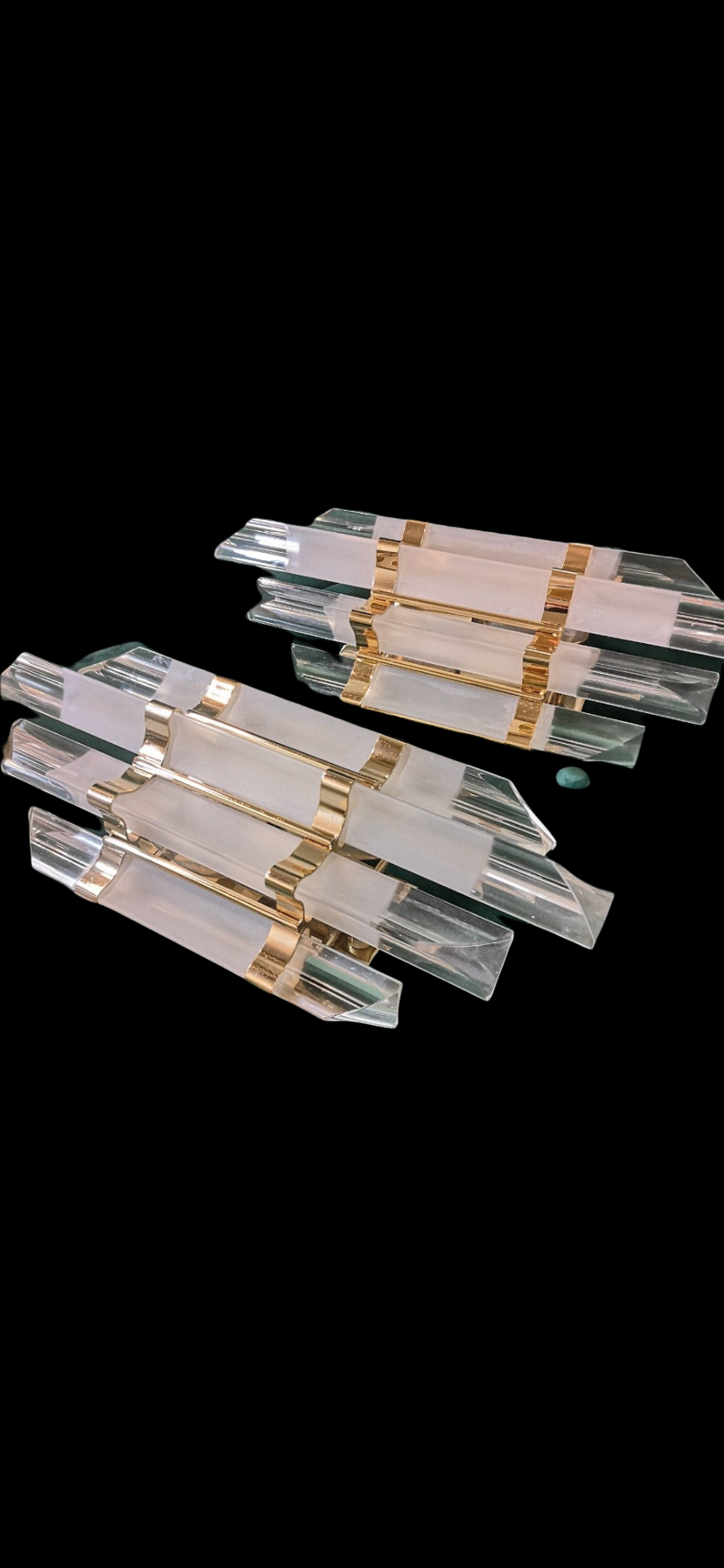 Venini pair of sconces