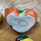 Ceramic fruit knife holder