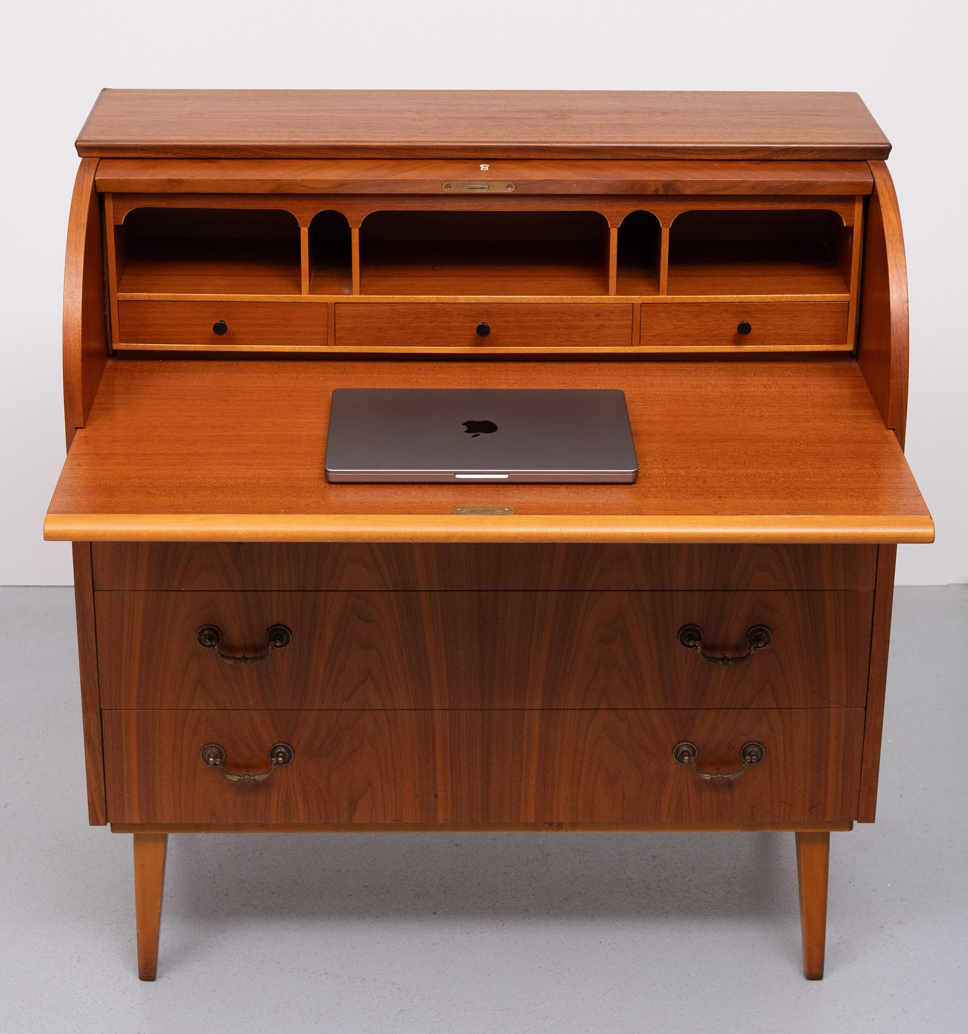 Vintage Teak Secretary Egon Ostergaard 1960s Sweden