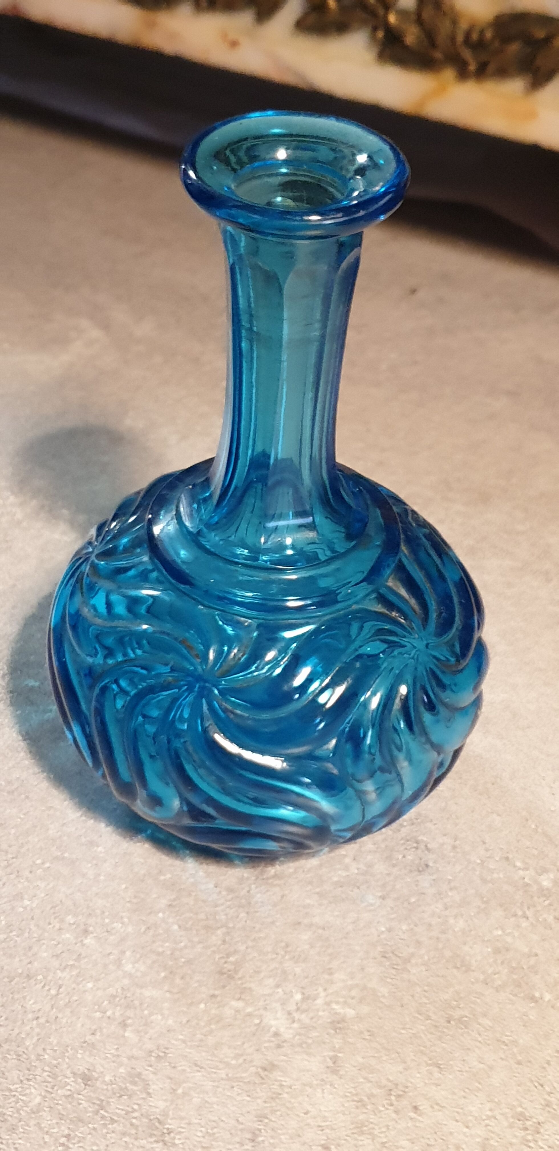 Service with blue absynte colbat Napoleon III