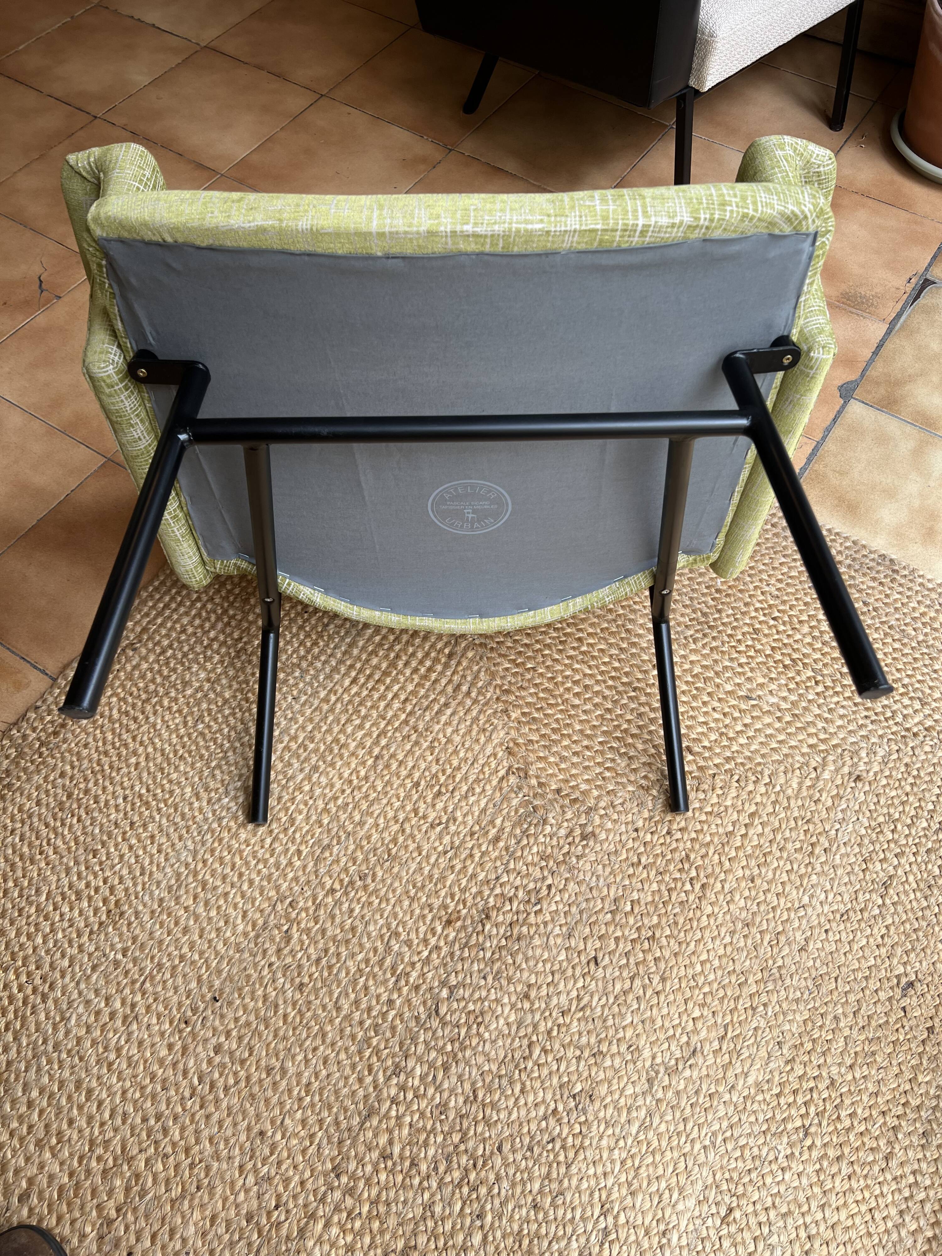 Renovated SK660 Pierre Guariche armchair
