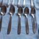 Art deco cutlery set in silver metal rex , 35 pieces