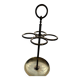 Vintage brass umbrella stand