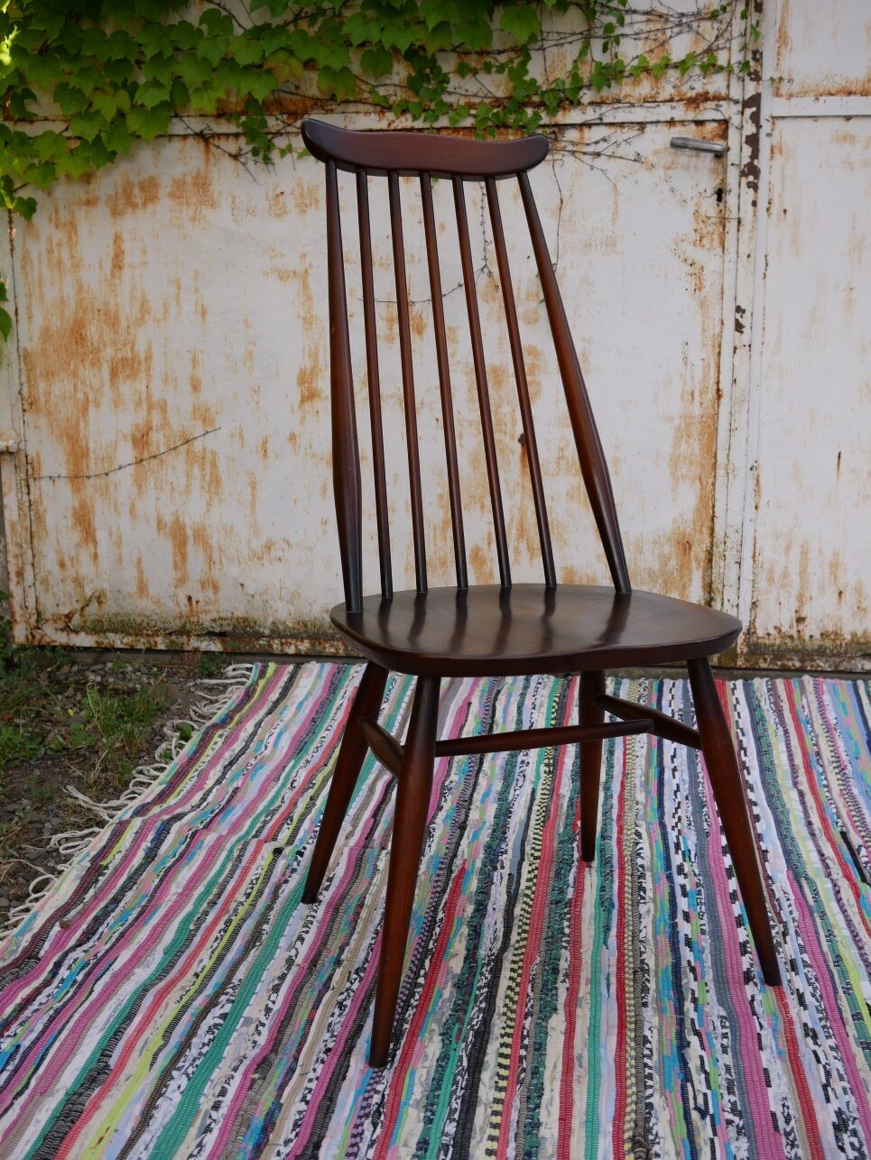 4 chairs vintage Ercol model "goldsmith".