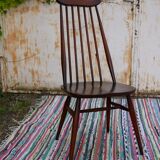 4 chairs vintage Ercol model "goldsmith".