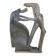 Ceramic sculpture by Colette Coussy, France, 1980