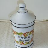 Medicine jar. Limoges porcelain. Large model