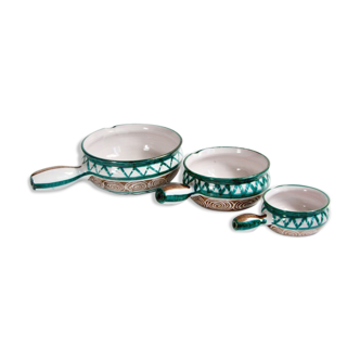 3 pans by Robert Picault