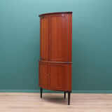 Armoire d’angle en acajou, années 1970, conception danoise, production: danemark