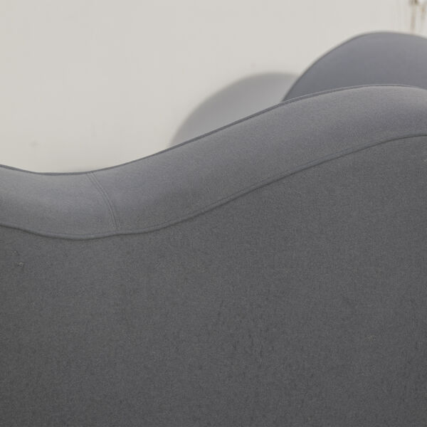 Fauteuil gris double Soft Big Easy par Ron Arad pour Moroso