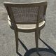 1920s cane armchair