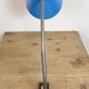 Blue Industrial German Workshop Table Lamp from Reif Dresden, 1960s